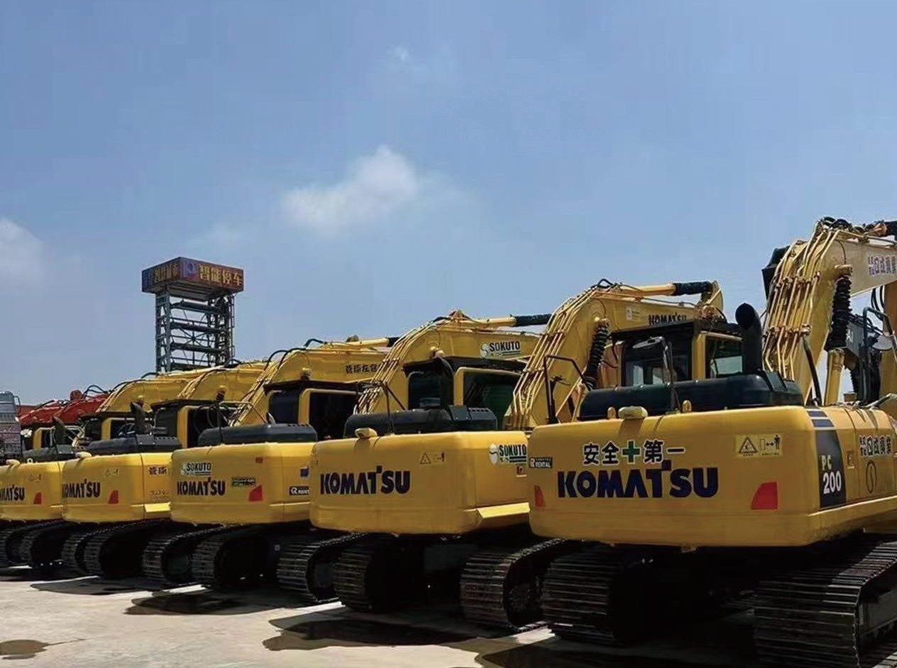 Sany excavator lineup